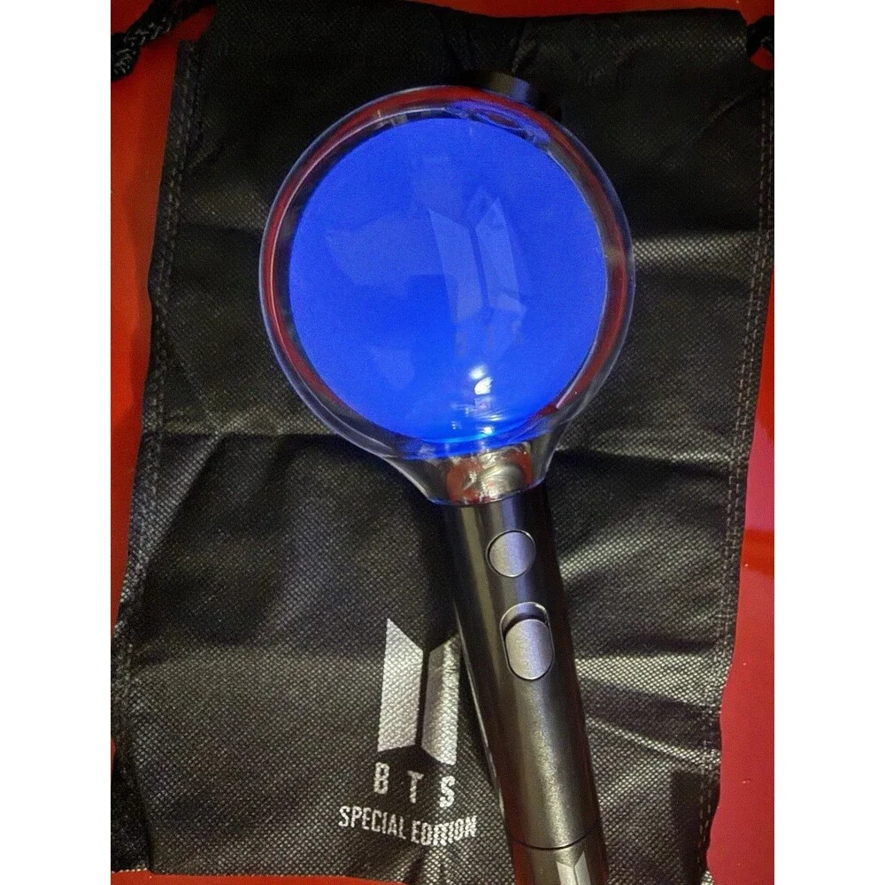 BTS Light Stick SE Map Of The Soul Army Bomb Photo Cards Strap Carry Bag - Picture 4 of 11